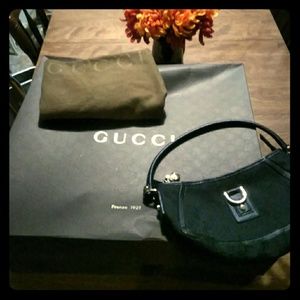 Authentic Gucci bag with dust bag & large box